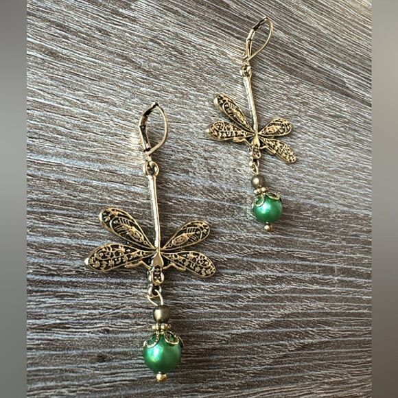 Bohemian earrings A449 - Picture 4 of 4